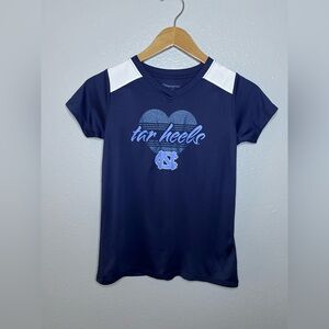 Champion UNC Tar Heels Youth V-Neck Shirt | Size L (14–16)